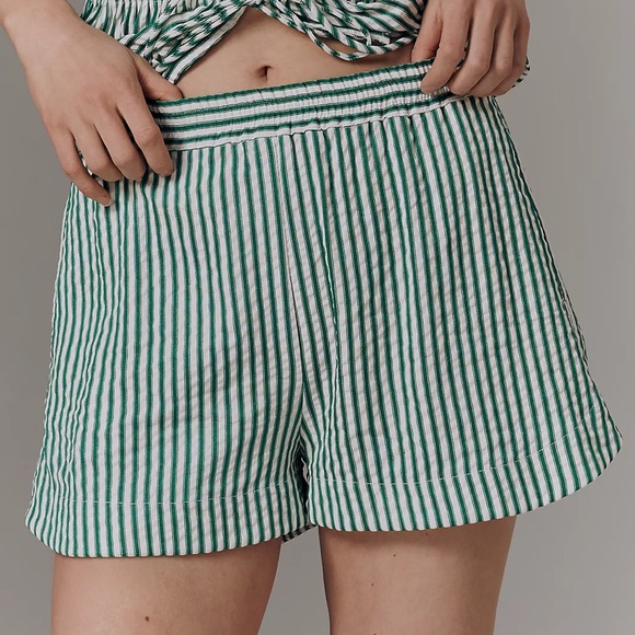 Wayf Pants - Anthropologie WAYF Seersucker Shorts